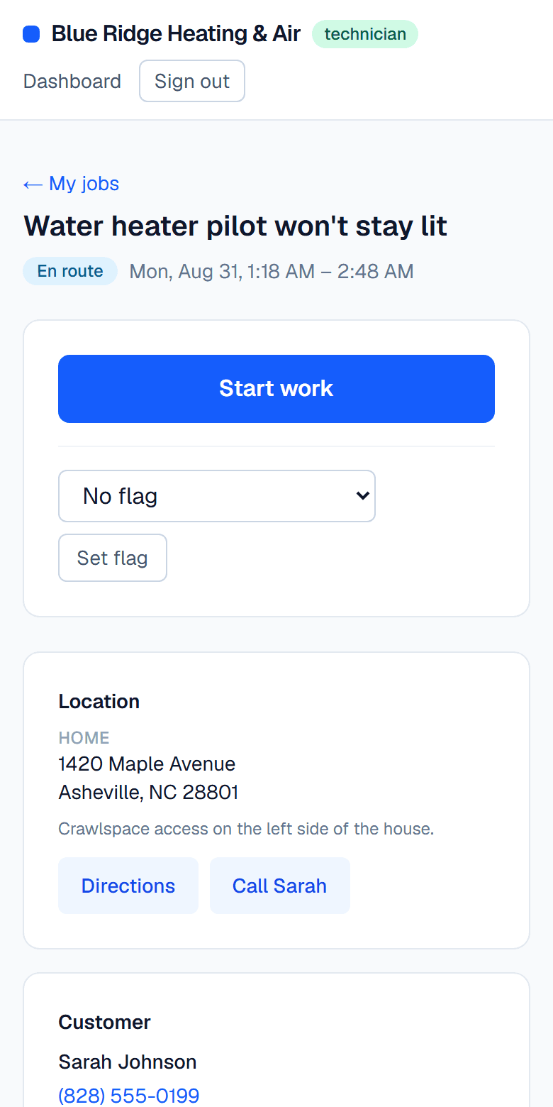 Built for the field screenshot
